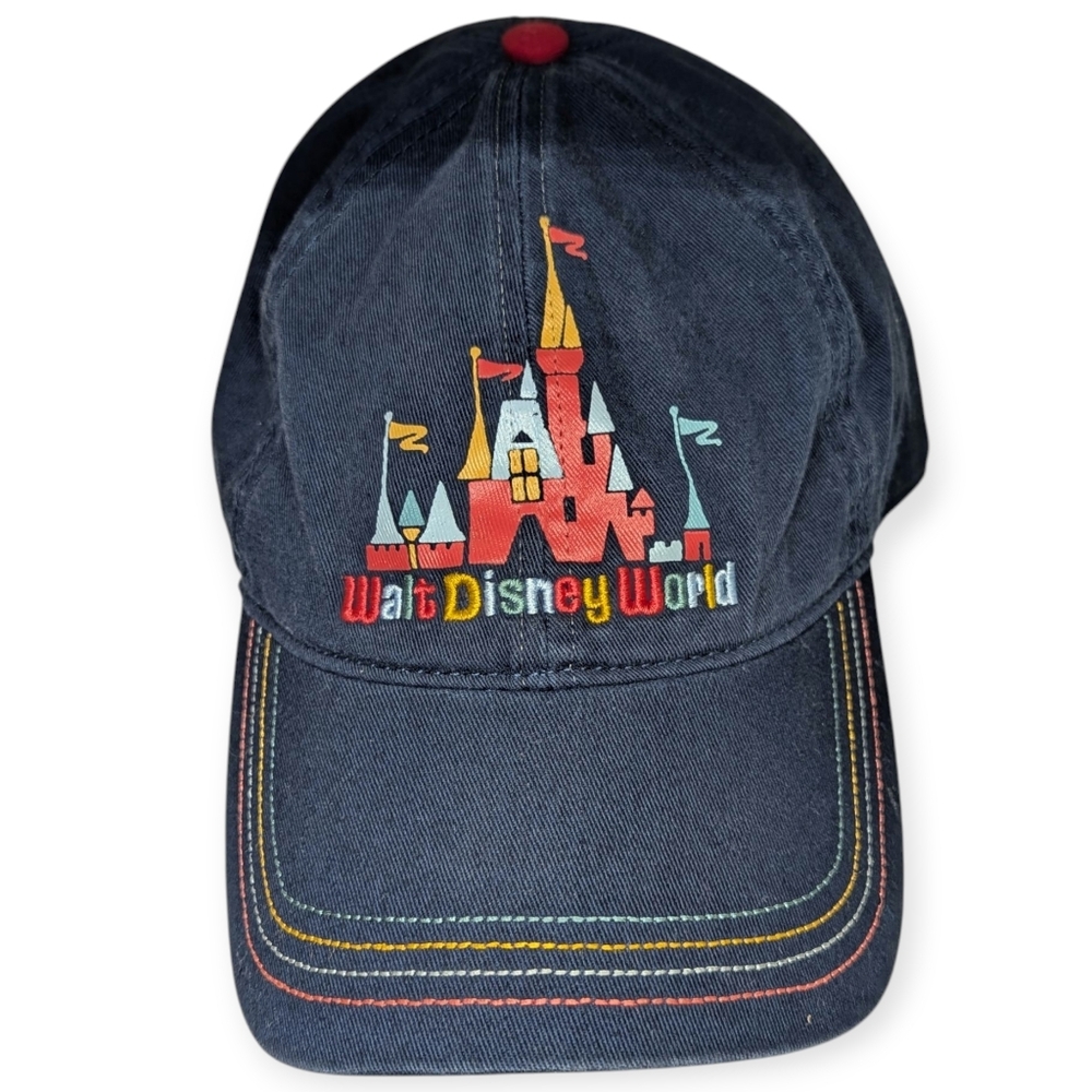 Vtg Walt Disney World The Most Magical Place On Earth Baseball Adjustable Cap